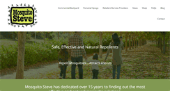 Desktop Screenshot of mosquitosteve.com