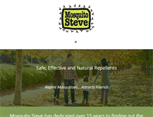 Tablet Screenshot of mosquitosteve.com